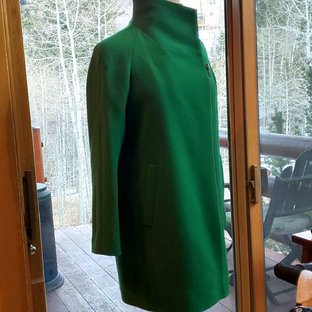 Jcrew Double Cloth Italy Envelope Wool Jacket